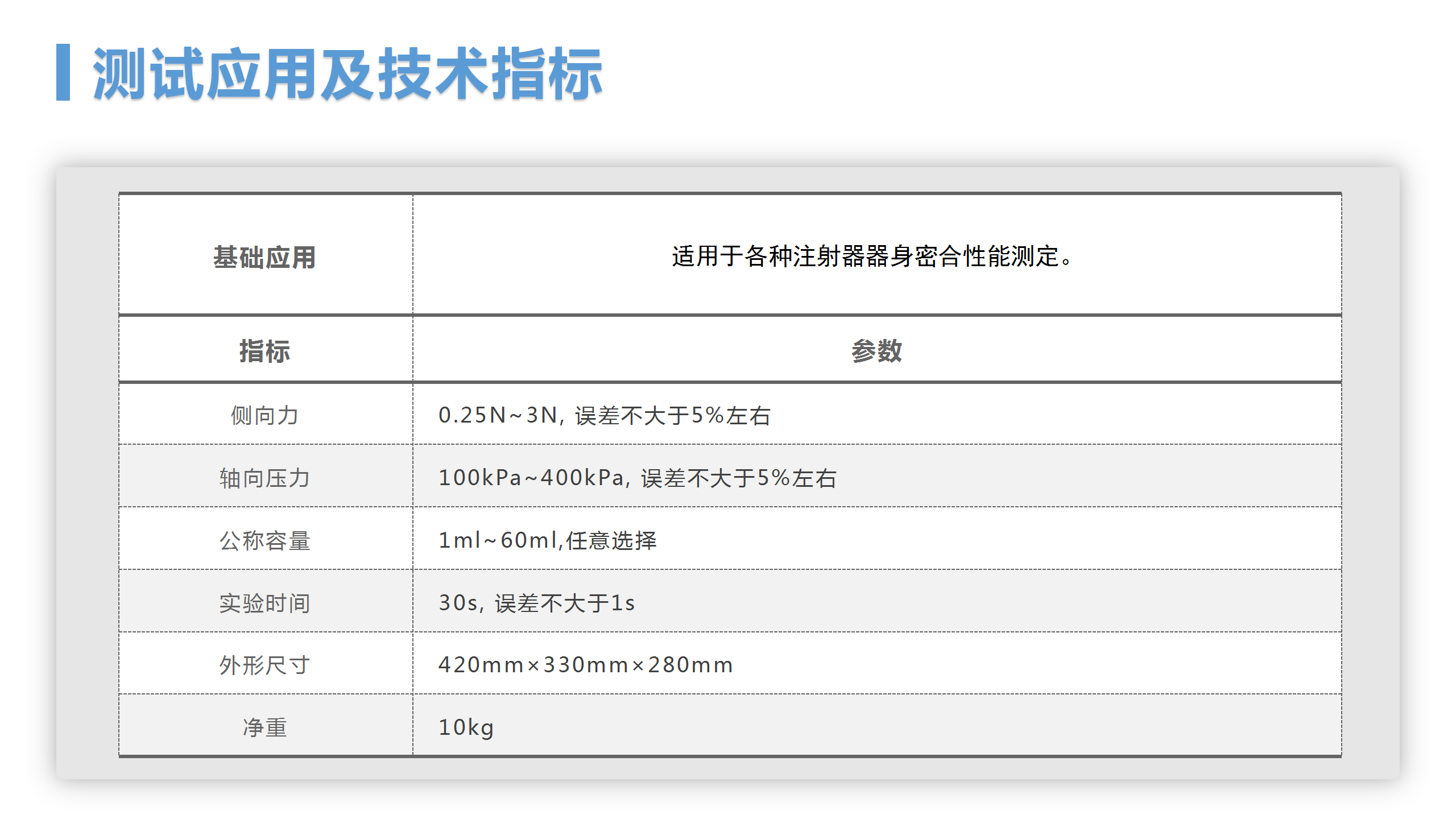 WY-004 醫用注射器密合性正壓測試儀(圖5)